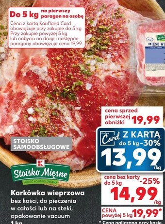 Kaufland Karkówka oferta