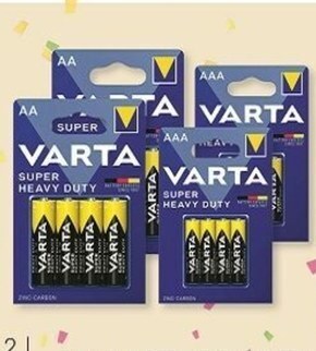 Bricomarche Varta 2100 mah aa akumulatorek 4 sztuki oferta