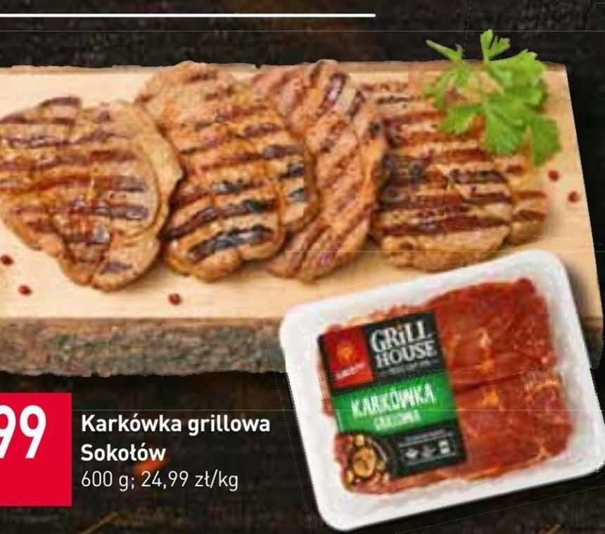 Stokrotka Karkówka na grilla sokołów oferta