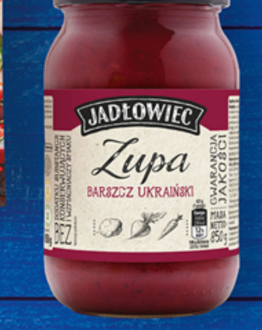 Biedronka Barszcz ukraiński jadłowiec oferta