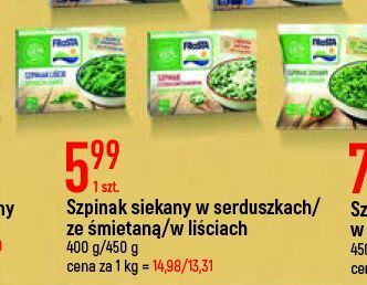 E.Leclerc Szpinak w liściach frosta oferta