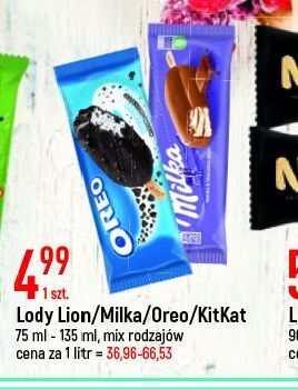E.Leclerc Lody z kawałkami ciastek oreo ice cream oferta