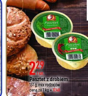 E.Leclerc Pasztet z drobiem firmowy profi wielkopolski oferta