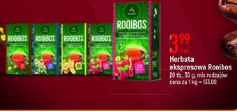 E.Leclerc Herbata z czerwonokrzewu cytryną i imbirem astra rooibos oferta