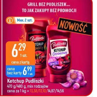 E.Leclerc Ketchup czosnkowy pudliszki oferta