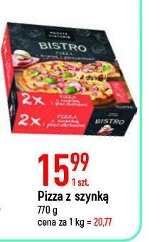 E.Leclerc Pizza z szynką iglotex proste historie bistro oferta