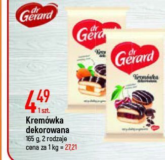 E.Leclerc Kremówki dekorowane morelowe dr gerard oferta