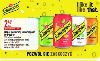 E.Leclerc Napój mojito schweppes oferta