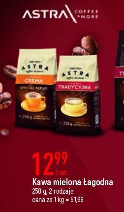 E.Leclerc Kawa astra łagodna crema oferta