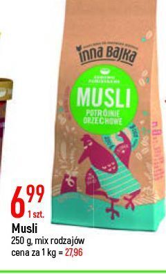 E.Leclerc Musli potrójnie orzechowe inna bajka oferta