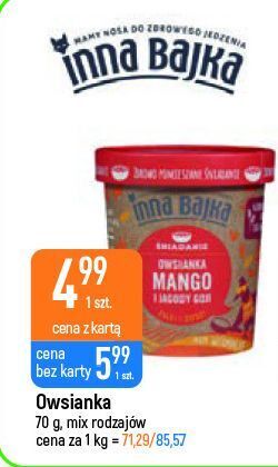E.Leclerc Owsianka mango i jagody goji inna bajka oferta