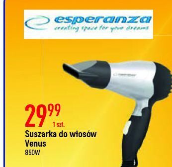 E.Leclerc Suszarka do włosów venus esperanza oferta