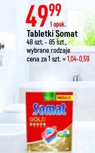 E.Leclerc Tabletki do zmywarek somat gold oferta