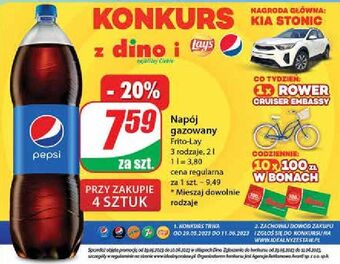 Dino Napój pepsi oferta