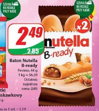 Dino Chlebki z nadzieniem nutella b-ready oferta