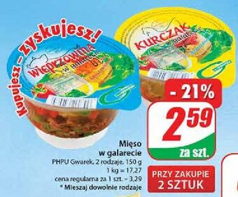 Dino Wieprzowina w galarecie gwarek oferta