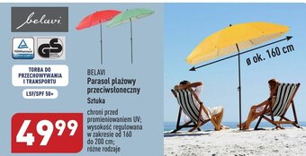 ALDI BELAVI Parasol plażowy przeciwsłoneczny oferta