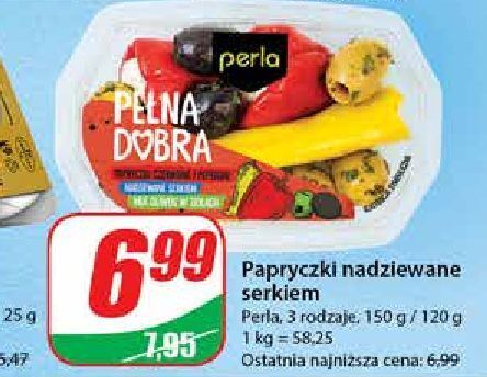 Dino Antipasti papryczki nadziewane serkiem mix perla oferta