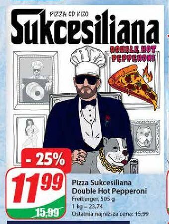 Dino Pizza double hot pepperoni sukcesiliana oferta