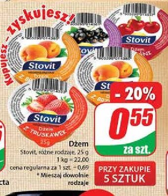 Dino Dżem truskawkowy stovit oferta
