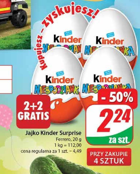 Dino Jajko niespodzianka kinder niespodzianka oferta