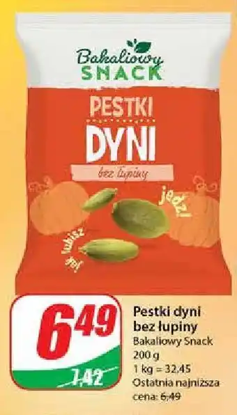 Dino Pestki dyni bez łupiny bakaliowy snack oferta