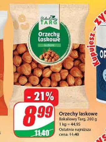 Dino Orzechy laskowe bakaliowy targ oferta