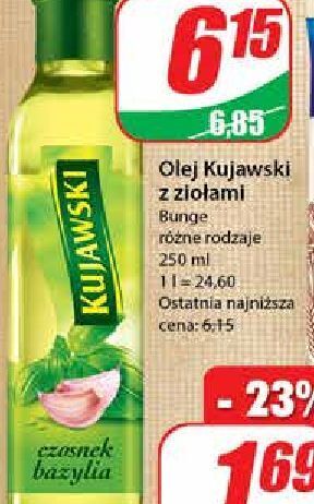 Dino Olej czosnek bazylia kujawski ze smakiem oferta