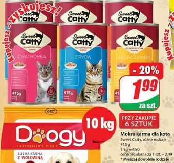 Dino Karma dla kota z kurczakiem sweet catty oferta