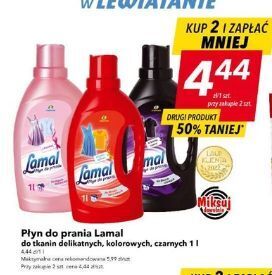 Lewiatan Płyn do prania kolorowego lamal 1l oferta