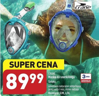ALDI CRANE Maska do snorkelingu oferta