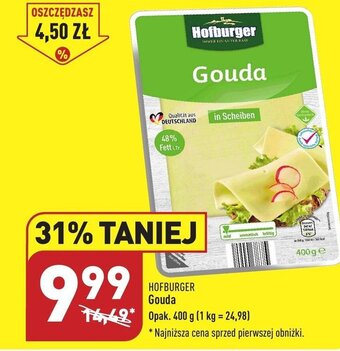 ALDI Hofburger Gouda 400g oferta