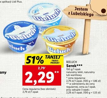 Lidl BIELUCH Serek 150g oferta