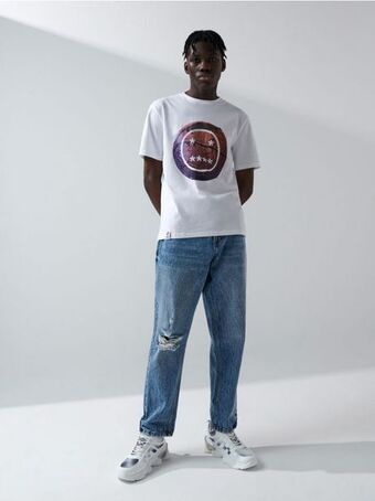 Sinsay Koszulka z nadrukiem oferta