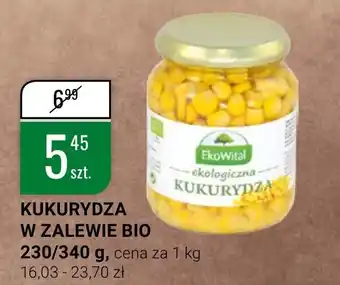 bi1 Kukurydza w zalewie Bio 230/340g oferta