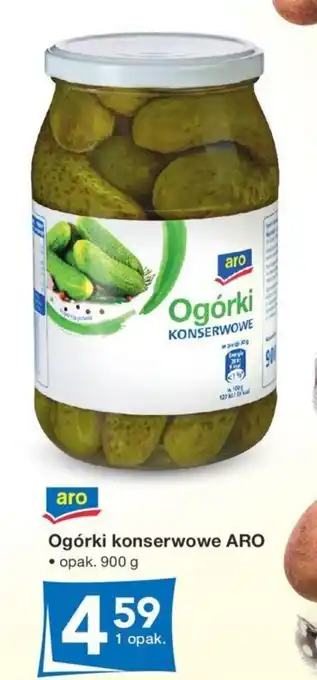 Ogórki konserwowe Aro 900g