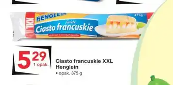 Odido Ciasto francuskie Henglein XXL 375g oferta
