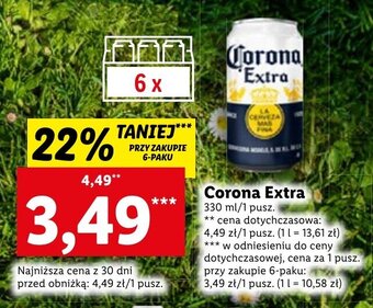 Lidl Corona Extra 330ml oferta