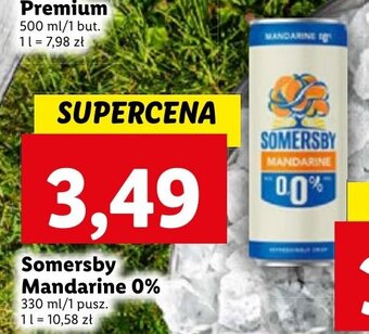 Lidl Somersby Mandarine 0% 330ml oferta