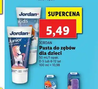 Lidl Pasta do zębów dla dzieci oferta