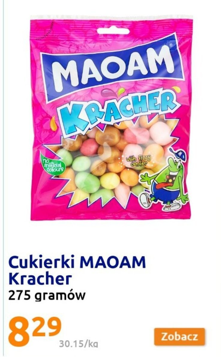 Action Cukierki MAOAM Kracher 275 gramów oferta