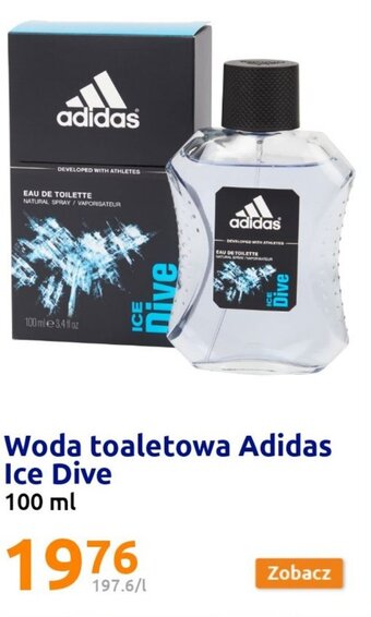 Action Woda toaletowa Adidas Ice Dive 100 ml oferta