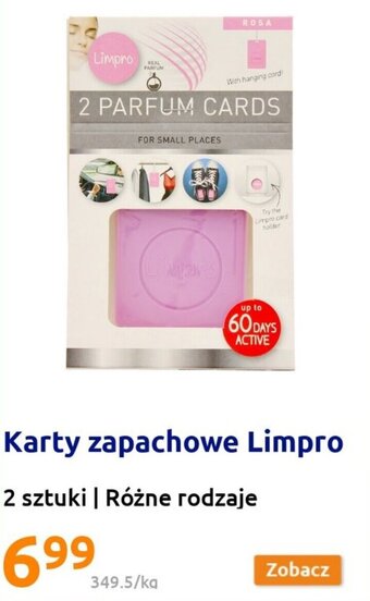 Action Karty zapachowe Limpro 2szt. oferta
