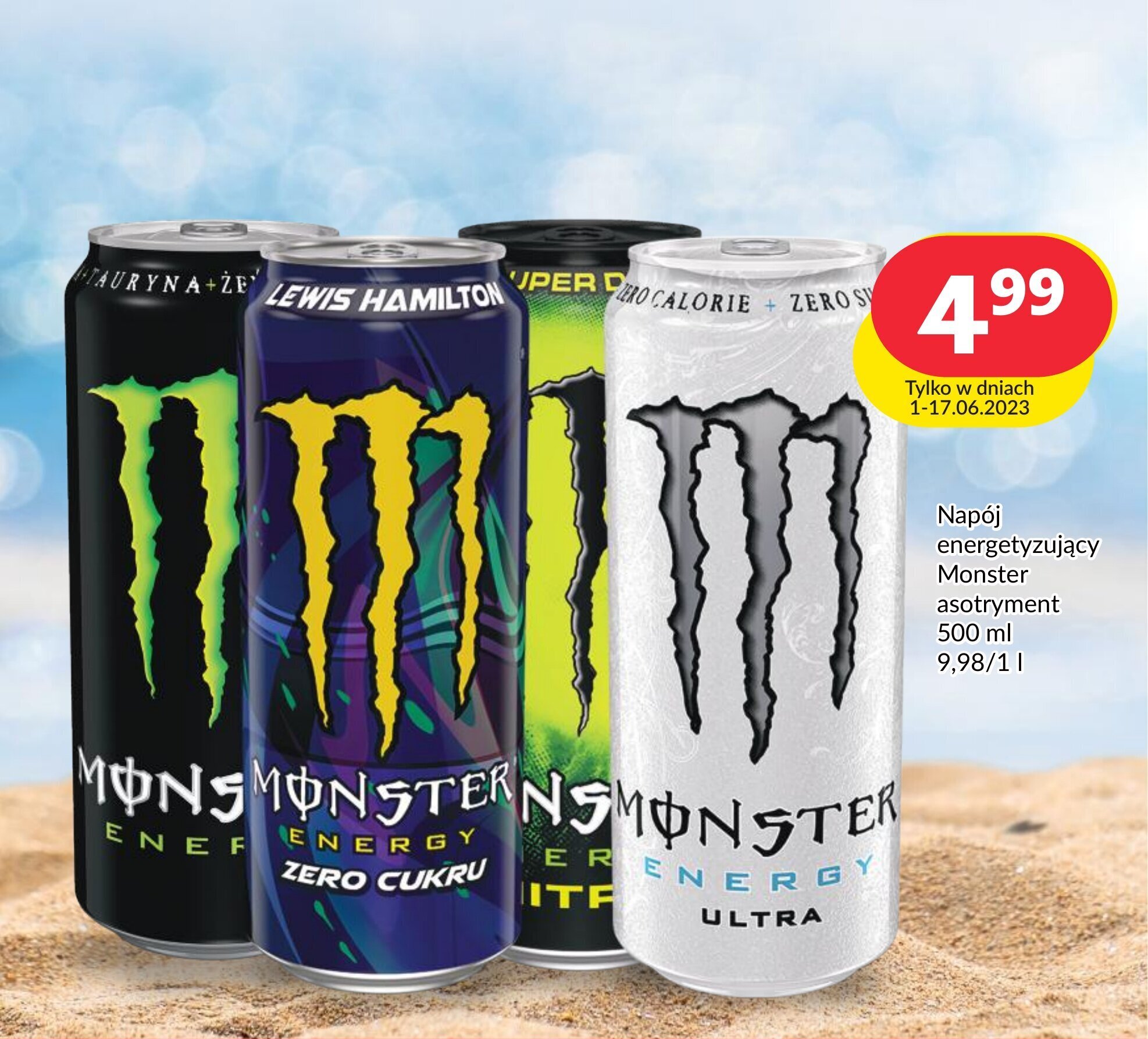 Prim Market Napój energetyzujący Monster 500ml oferta