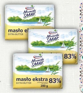 Lidl Mlekpol mazurski smak masło ekstra 200 g oferta