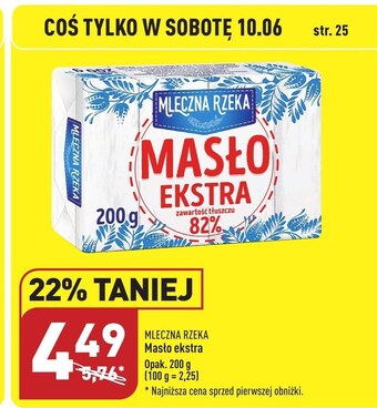 ALDI Masło mleczna rzeka oferta