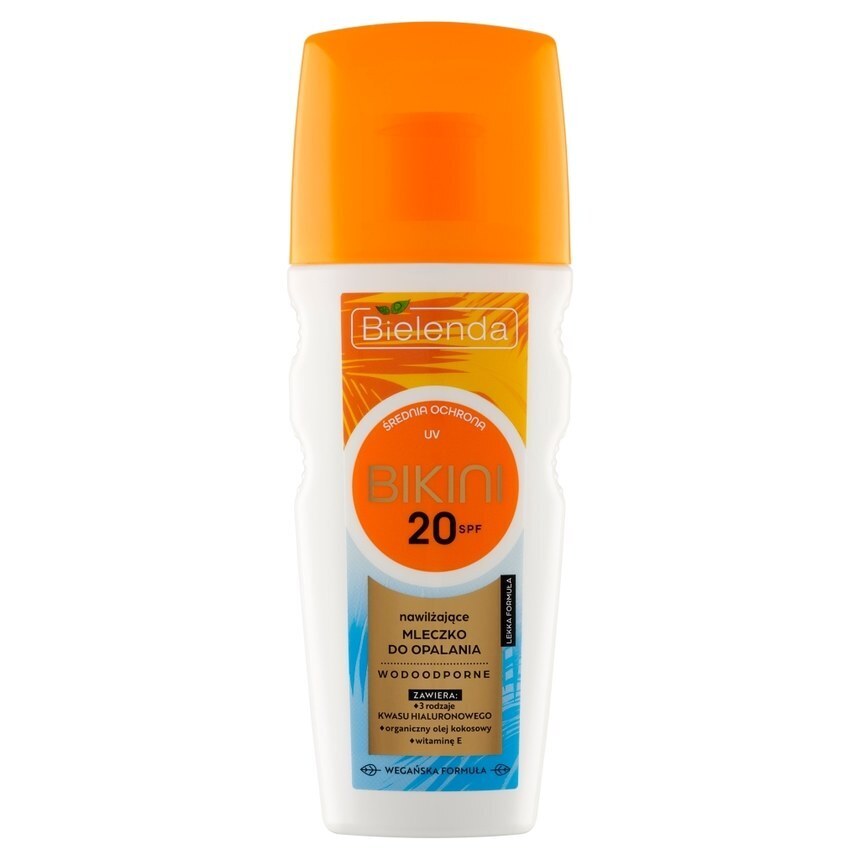 Rossmann Bielenda bikini nawilżające mleczko do opalania 20 spf 175 ml oferta