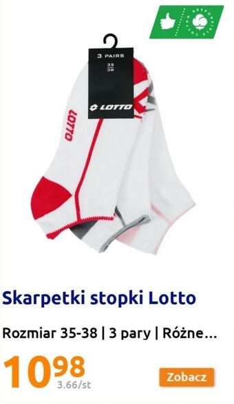 Action Skarpetki lotto oferta