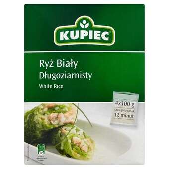 Społem Kupiec ryż biały 400 g (4 x 100 g) oferta