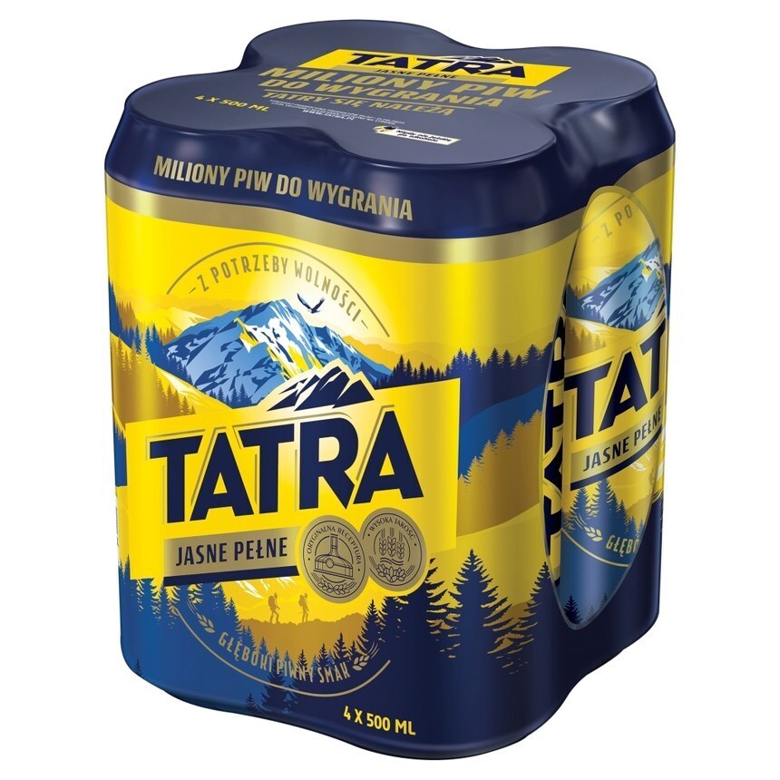 Duży Ben Tatra piwo jasne pełne 4 x 500 ml oferta